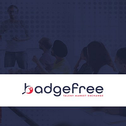 Badgefree logo