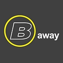 B Away logo