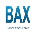 Bax Securities Law logo