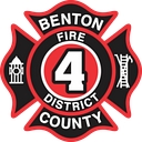Benton County Fire Protection District #4 logo