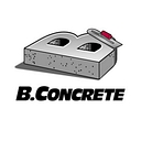 B Concrete, Inc. logo