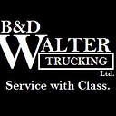 B&D Walter Trucking logo