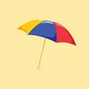 Logo for beachbrella.com