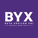 Byx Beta Upsilon Chi Brothers Under Christ logo