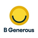 B Generous logo