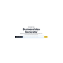 Business Idea Generator logo
