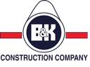 B&K Construction logo