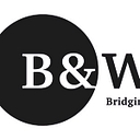 Black & White Bridging logo