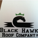 Black Hawk Roof logo