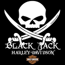 Black Jack Harley Davidson logo
