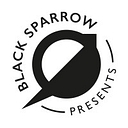 Black Sparrow Presents logo