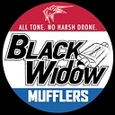 Black Widow Exhaust logo