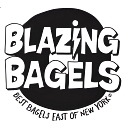 Blazing Bagels logo