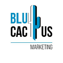 Logo de BluCactus, Marketing Digital