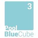 Blue Cube Pools logo