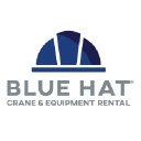 Blue Hat Crane & Equipment Rental logo