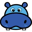 Blue hippo bathrooms Ltd logo