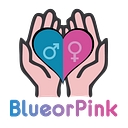 Blueorpink logo