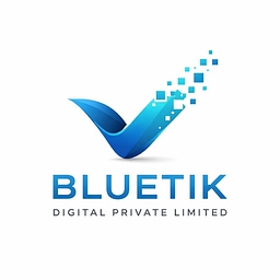 bluetikdigital.in logo