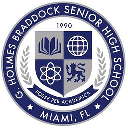 G. HOLMES BRADDOCK SENIOR HIGH logo