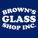 Brown's Glass Shop logo