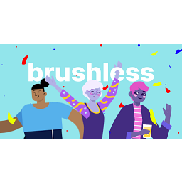 Brushless.ai logo