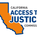 California Access to Justice Commission logo