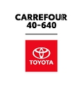 Carrefour 40 640 Toyota logo