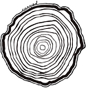 Carved logo