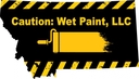 Caution Wet Paint logo