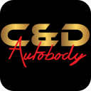 C&D Auto Body logo
