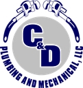 C & D Plumbing and Mechanical logo