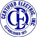 Certified Electric, Inc. logo
