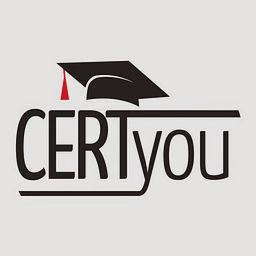 Logo CERTyou, Spécialiste européen de la formation professionnelle certifiante.