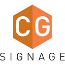 Cg Signage logo
