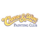 Cheese and Wine Painting Club logo