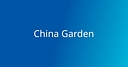 China Garden Chinese Resturant logo