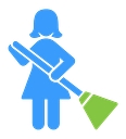 Cleaners R Us logo