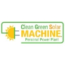 Clean Green Solar Machine logo