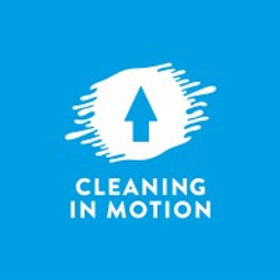 Cleaning In Motion. logo