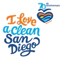 I Love A Clean San Diego logo