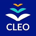 Cleo (Community Legal Education Ontario/éducation Juridique Communautaire Ontario) logo