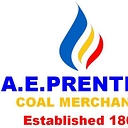 A E Prentice logo