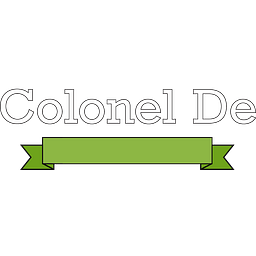 Colonel De Gourmet Herbs and Spices logo