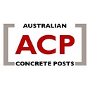 Australian Concrete Fence Posts logo