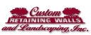 Custom Retaining Walls and Landscaping logo