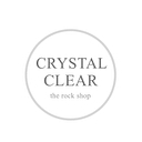 Crystal Clear the rock shop logo
