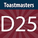 Toastmasters, District 25 logo