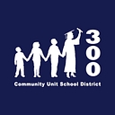 District 300 Schools logo