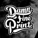 Damnfineprint logo